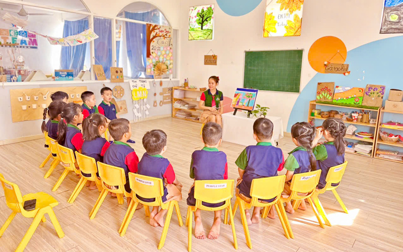 Bé học song ngữ theo chương trình Global Nexus